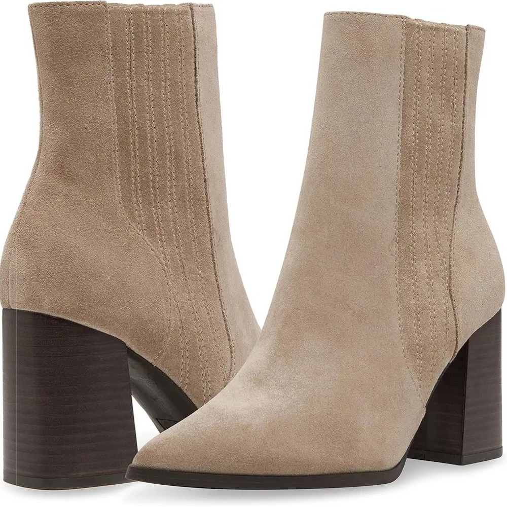 Blondo Indi Waterproof Boot in Mushroom Suede Size 7.5